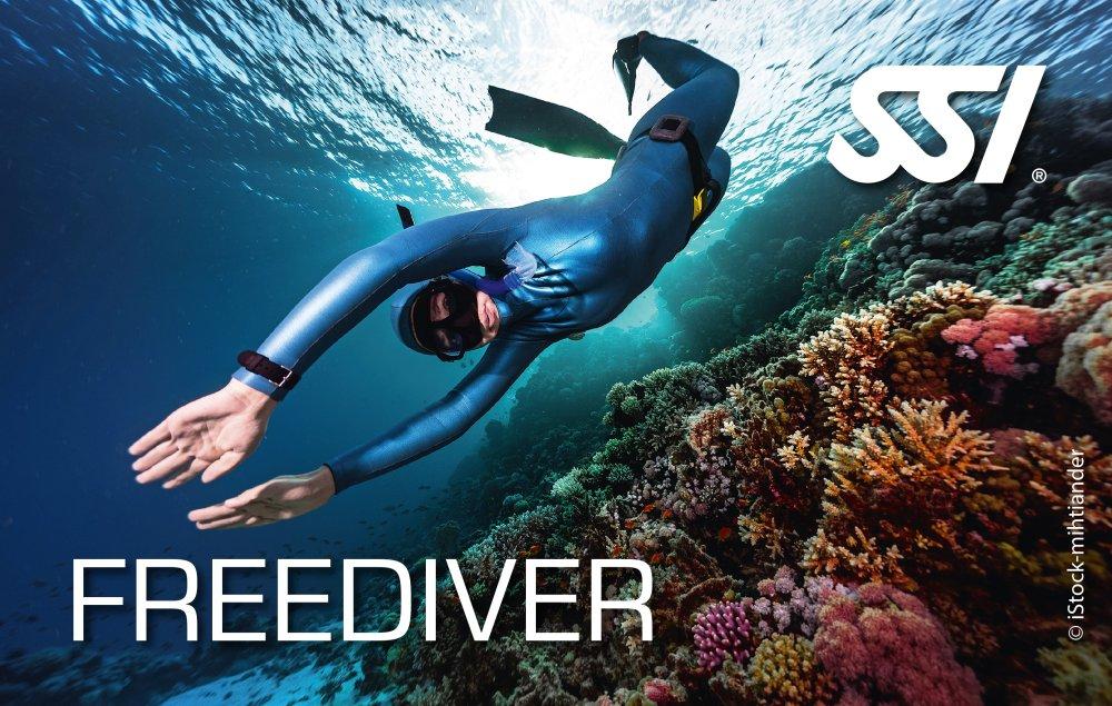 Freediver c-card (c) iStock-mihtiander